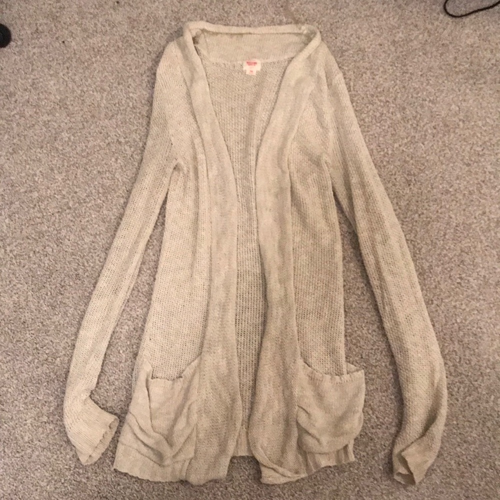 Beige target cardigan
